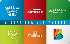 Gift Cards by Bloomin’ Brands
